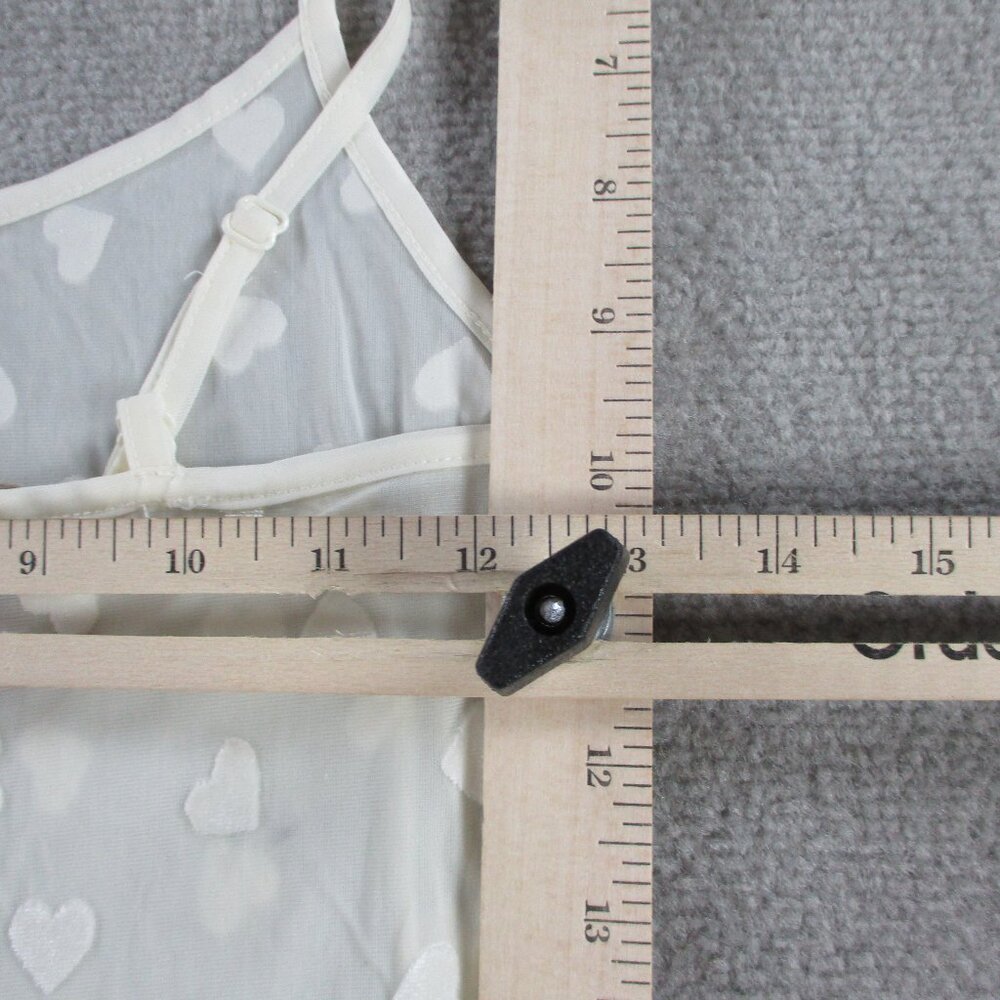 SKIMS Sheer Velvet Mini Slip Dress Womens 2XS XXS Marble Hearts All Over NWT - Picture 7 of 9